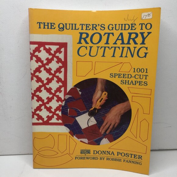 Quilter's Guide Rotary Cutting Quilting Book Patchwork Poster Fanning Patterns - Picture 2 of 16